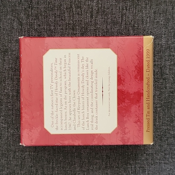 Hallmark Howdy Doody Lunch Box Set - Picture 3 of 11